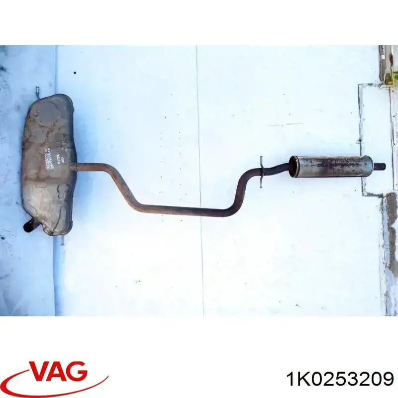 Silenciador central VAG 1K0253209 precio, desde 68,40 EUR