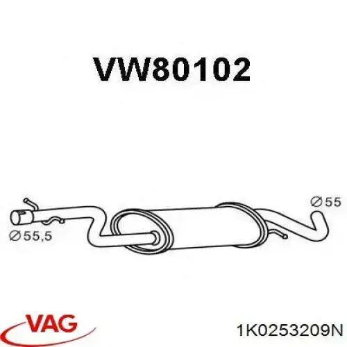 1K0253209N VAG