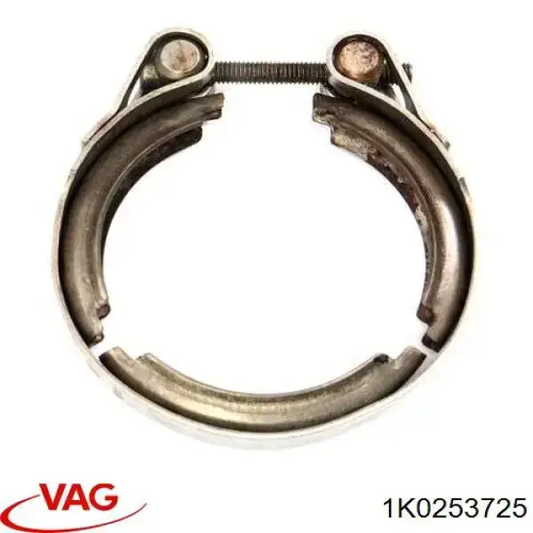 Abrazadera de silenciador delantera VAG 1K0253725