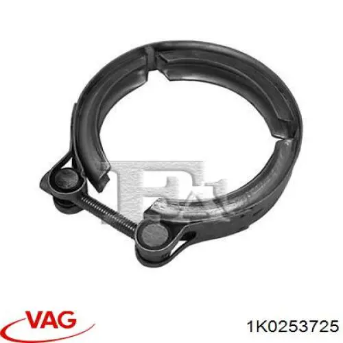 Abrazadera delantera del silenciador VAG 1K0253725 precio, desde 7,61 EUR