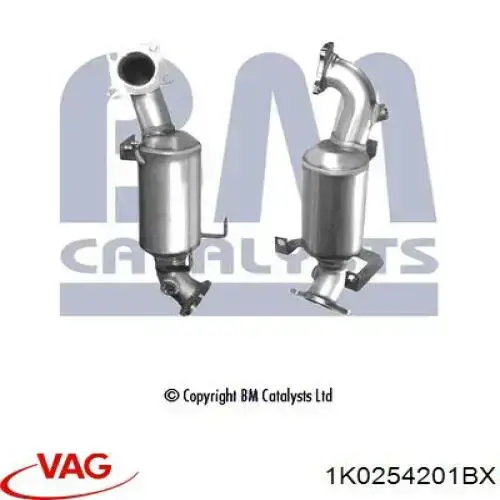Catalizador VAG 1K0254201BX precio, desde 402,52 EUR