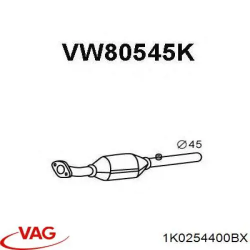 1K0254400TX VAG