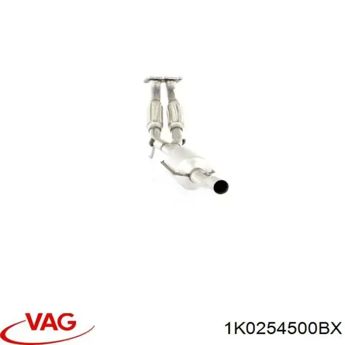 Comprar 1K0254500BX VAG Silenciador delantero