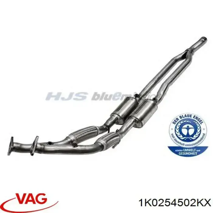Silenciador, parte delantera VAG 1K0254502KX precio, desde 3401,30 EUR
