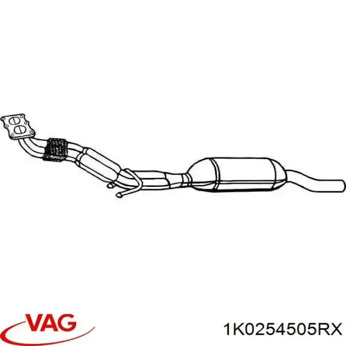 Catalizador VAG 1K0254503MX precio, desde 293,20 EUR