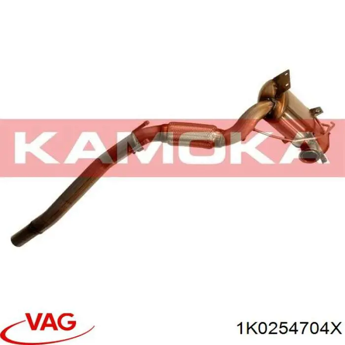 Silenciador, parte delantera VAG 1K0254704X precio, desde 530,90 EUR