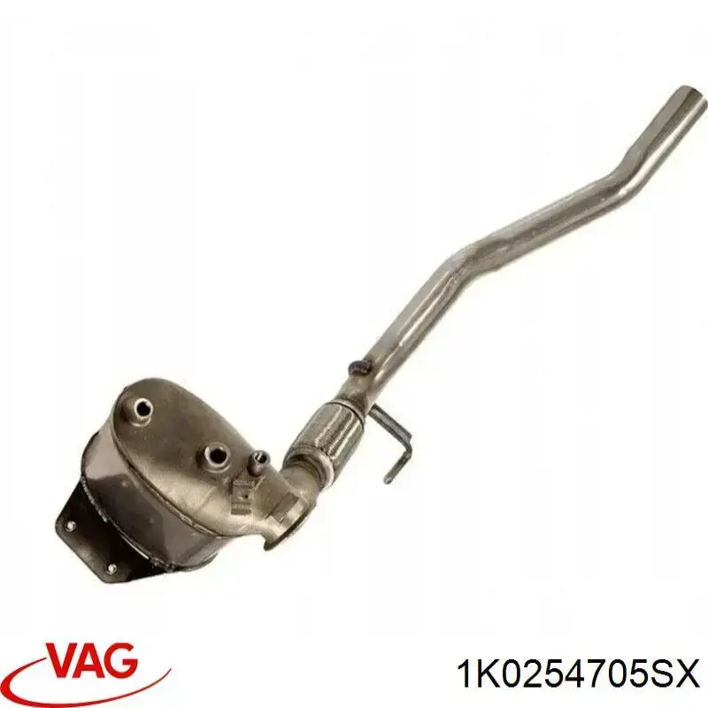 Silenciador, parte delantera VAG 1K0254705SX precio, desde 905,95 EUR