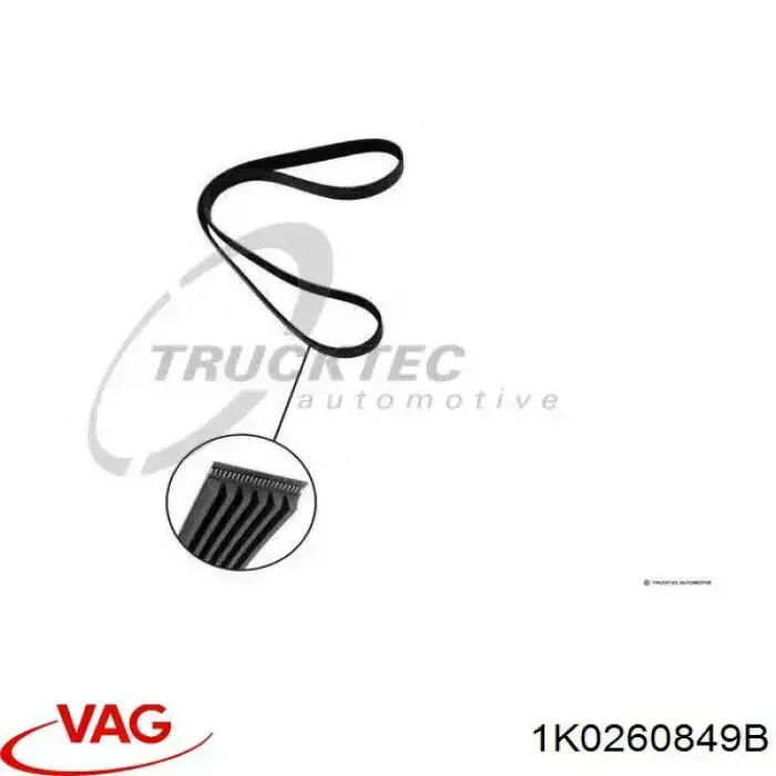 Correa accesorios Eurorepar 1606350980