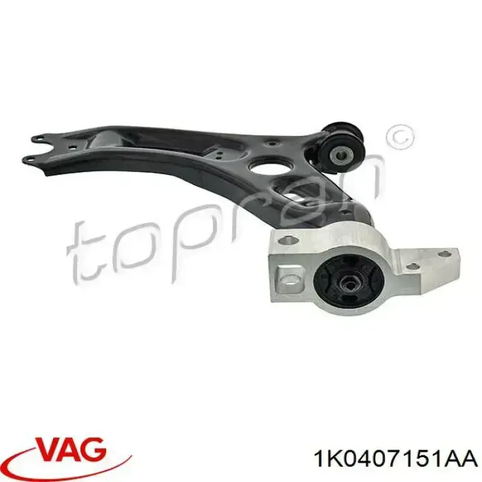Comprar 1K0407151AA VAG Brazo inferior izquierdo de la suspensión delantera