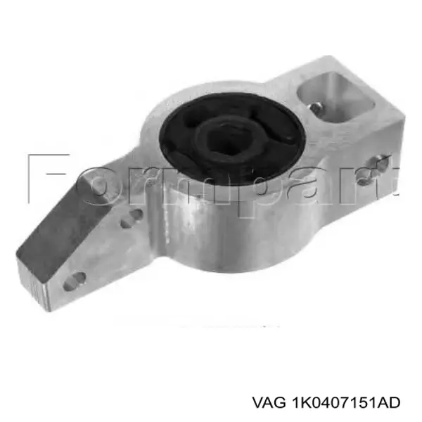 Brazo inferior derecho de la suspensión delantera 1K0407151AD VAG