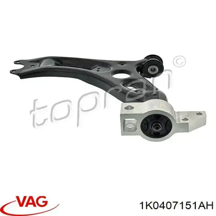 Brazo inferior izquierdo de la suspensión delantera VAG 1K0407151AH precio, desde 75,50 EUR