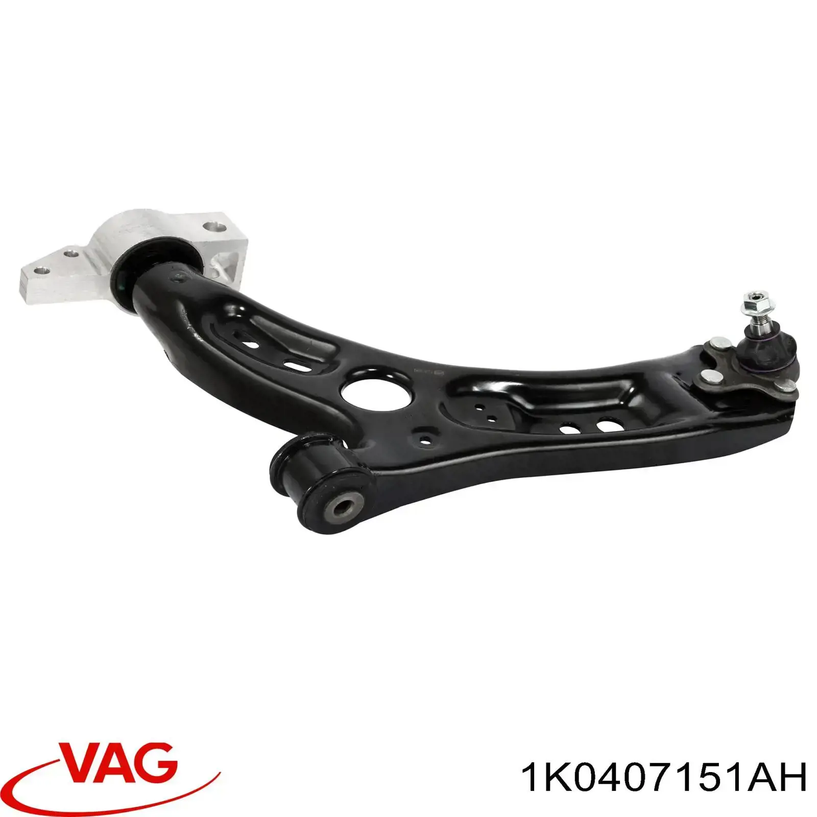 Brazo inferior izquierdo de la suspensión delantera 1K0407151AH VAG
