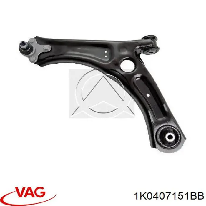Brazo inferior izquierdo de la suspensión delantera VAG 1K0407151BB precio, desde 59,53 EUR