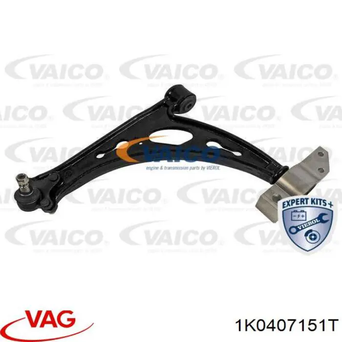 1K0407151T VAG Brazo inferior izquierdo de la suspensión delantera