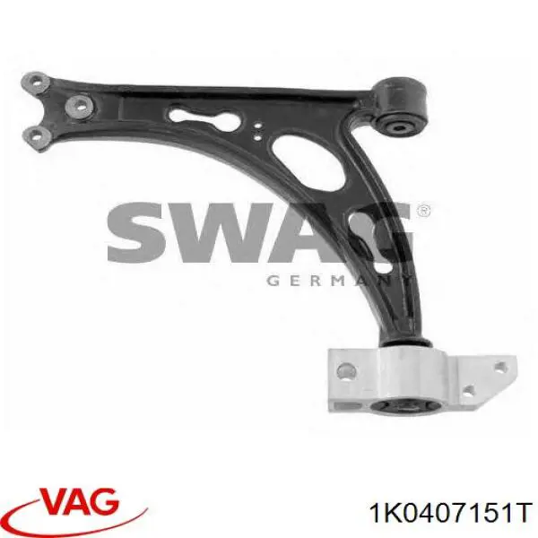 Brazo inferior izquierdo de la suspensión delantera VAG 1K0407151T precio, desde 70,31 EUR