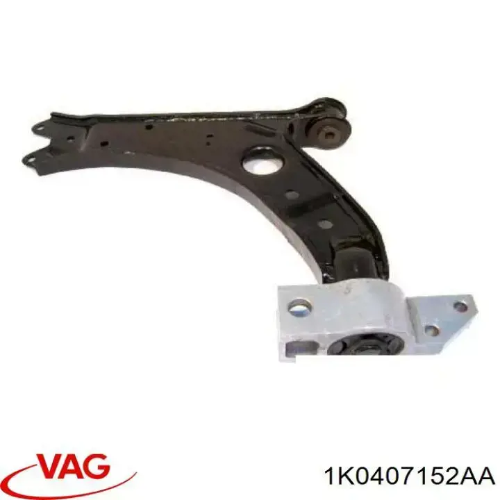 Brazo inferior derecho de la suspensión delantera 1K0407152AA VAG