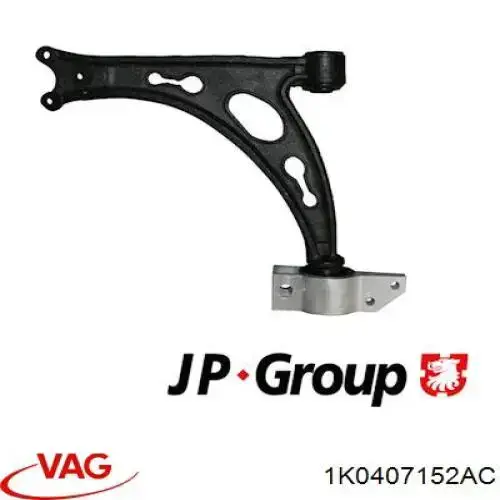 Comprar 1K0407152AC VAG Brazo inferior derecho de la suspensión delantera