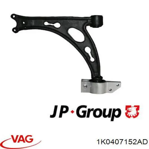 Brazo inferior derecho de la suspensión delantera VAG 1K0407152AD precio, desde 60,98 EUR