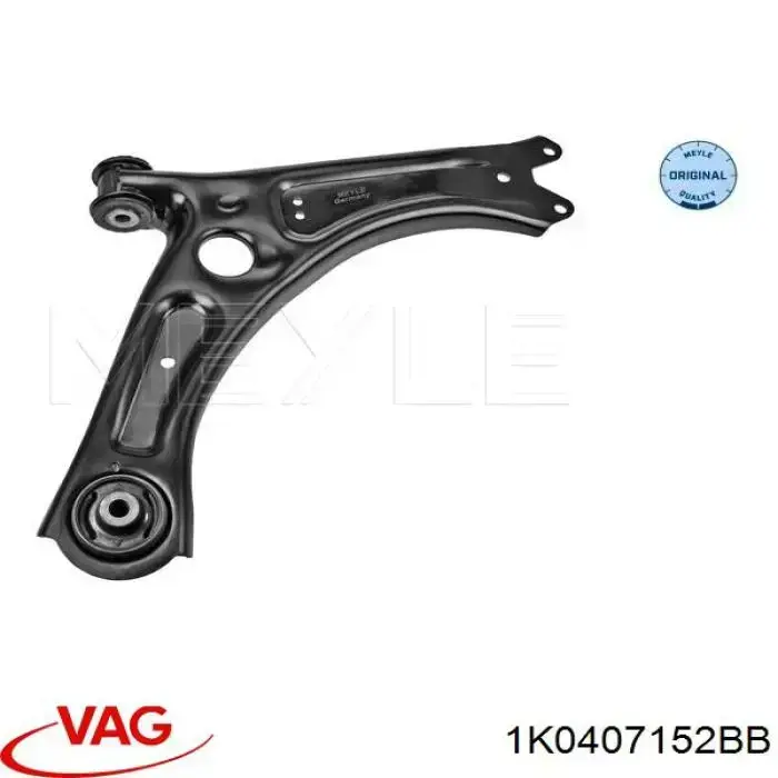 Comprar 1K0407152BB VAG Brazo inferior derecho de la suspensión delantera