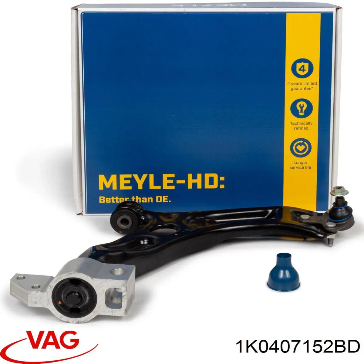 1K0407152BD VAG Brazo inferior derecho de la suspensión delantera