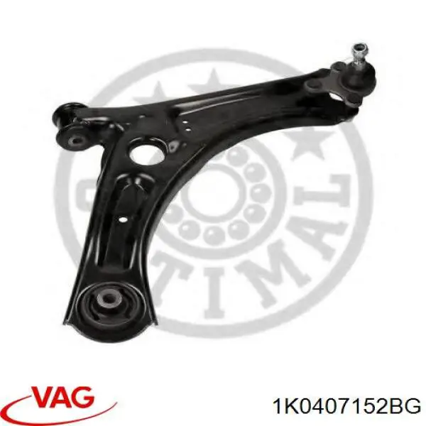Brazo inferior derecho de la suspensión delantera VAG 1K0407152BG precio, desde 58,08 EUR