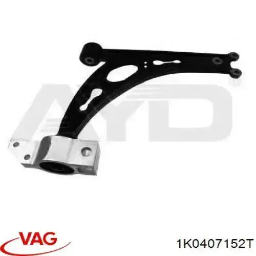 Brazo inferior derecho de la suspensión delantera VAG 1K0407152T precio, desde 63,89 EUR