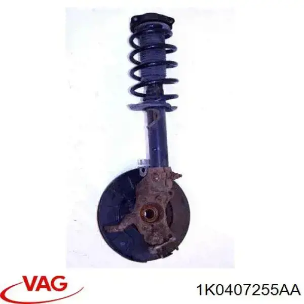 1K0407255AA VAG Mangueta delantera izquierda