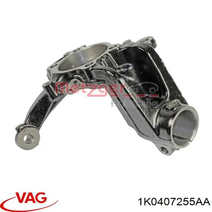 Mangueta delantera izquierda 1K0407255AA VAG