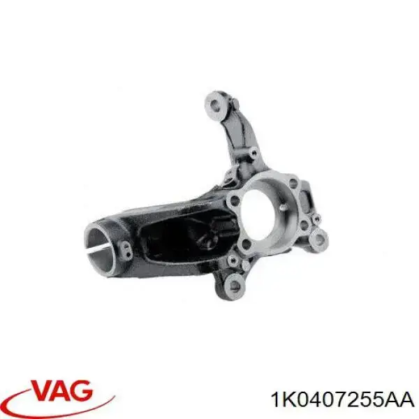 Mangueta delantera izquierda 1K0407255AA VAG