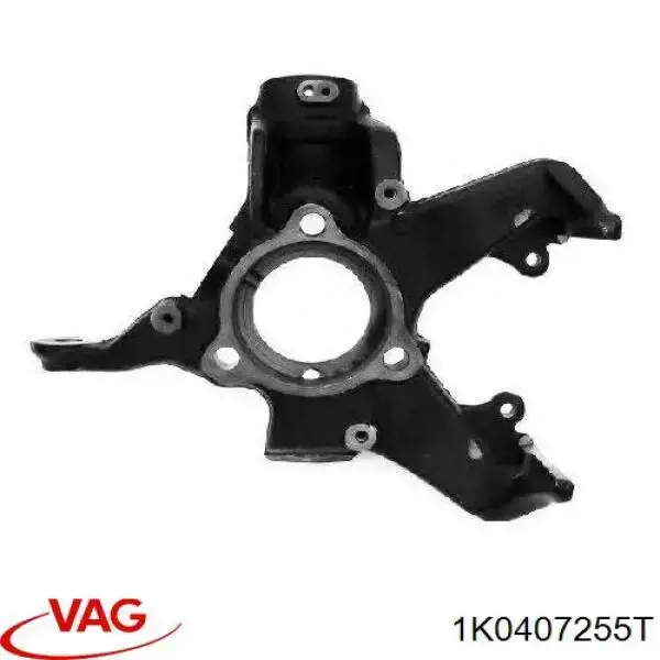 Mangueta delantera izquierda 1K0407255T VAG