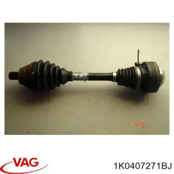 Semieje delantero izquierdo VAG 1K0407271BJ precio, desde 62,00 EUR