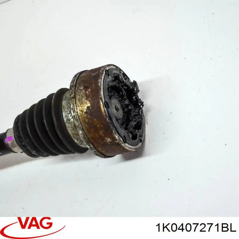 Semieje delantero izquierdo 1K0407271BL VAG