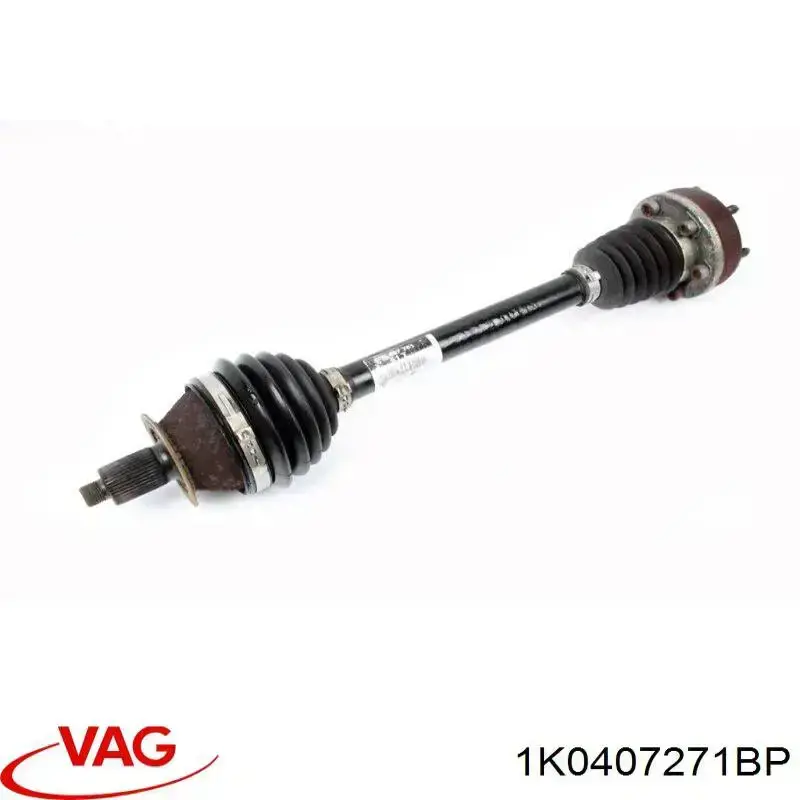 Comprar 1K0407271BP VAG Semieje delantero izquierdo