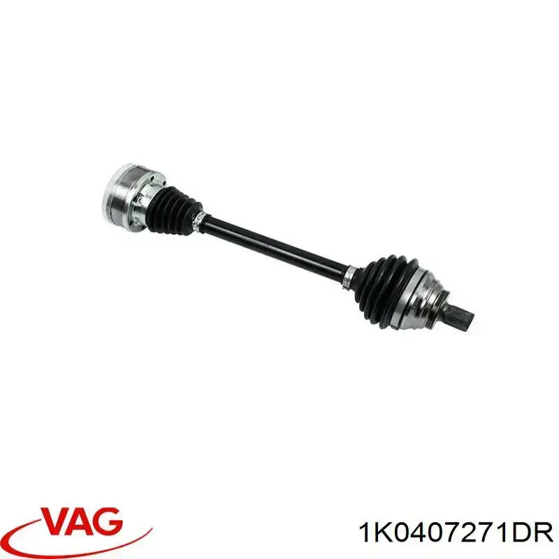 Semieje delantero izquierdo VAG 1K0407271DR precio, desde 110,49 EUR