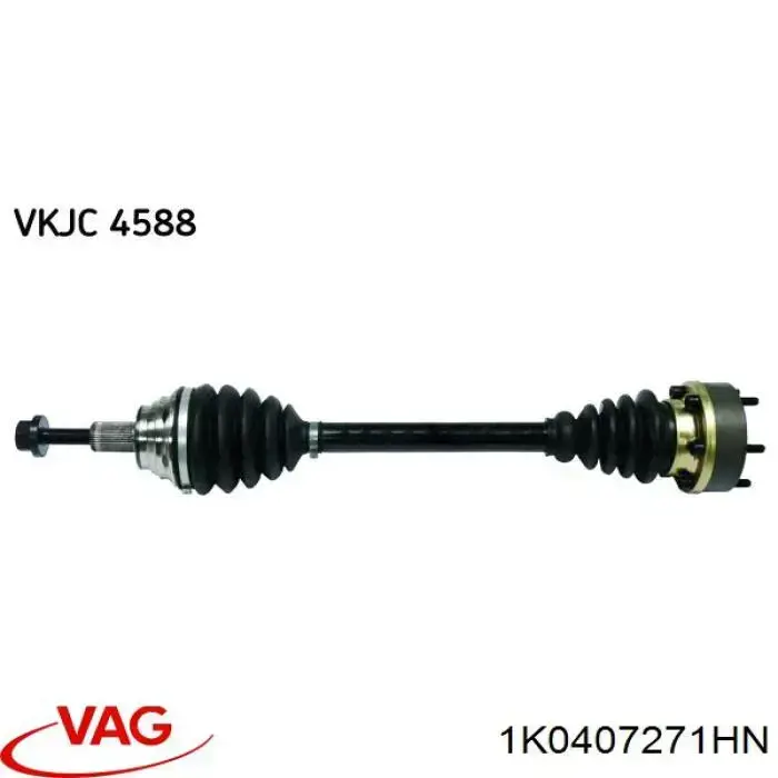 Semieje delantero izquierdo VAG 1K0407271HN precio, desde 85,09 EUR