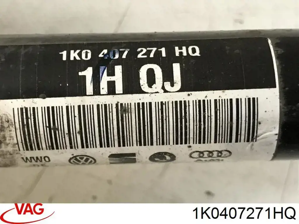 Semieje delantero izquierdo VAG 1K0407271HQ precio, desde 53,72 EUR