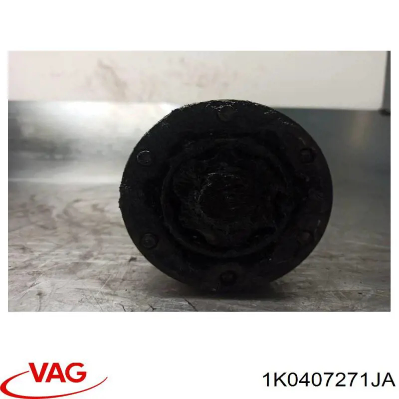 Semieje delantero izquierdo 1K0407761DX VAG