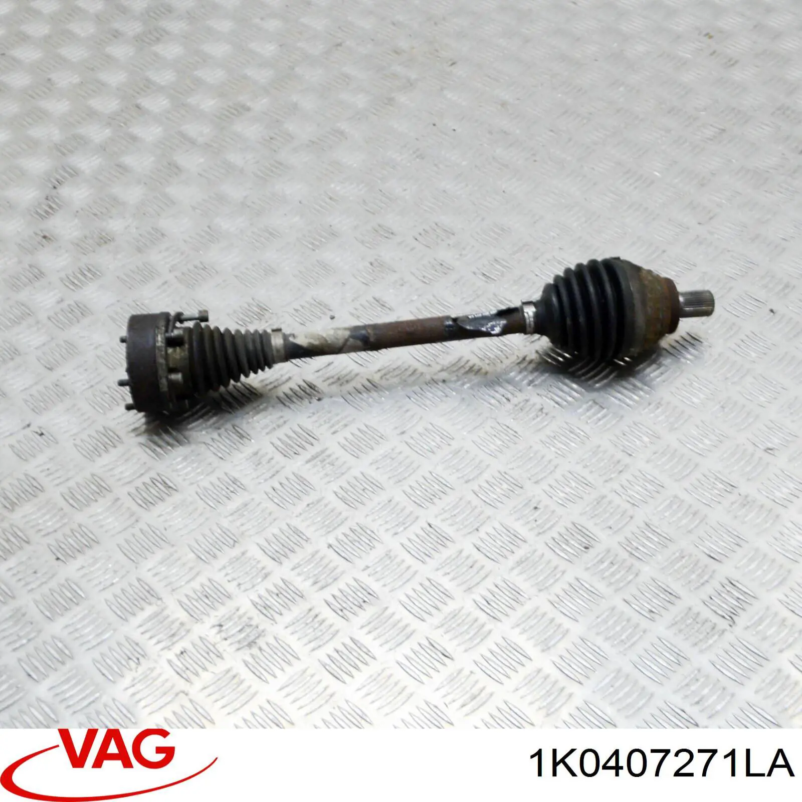 1K0407271LA VAG Semieje delantero izquierdo