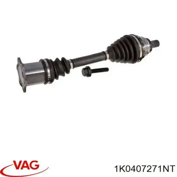 Semieje delantero izquierdo VAG 1K0407271NT