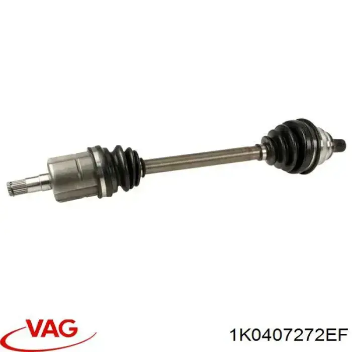 Semieje delantero derecho VAG 1K0407272EF