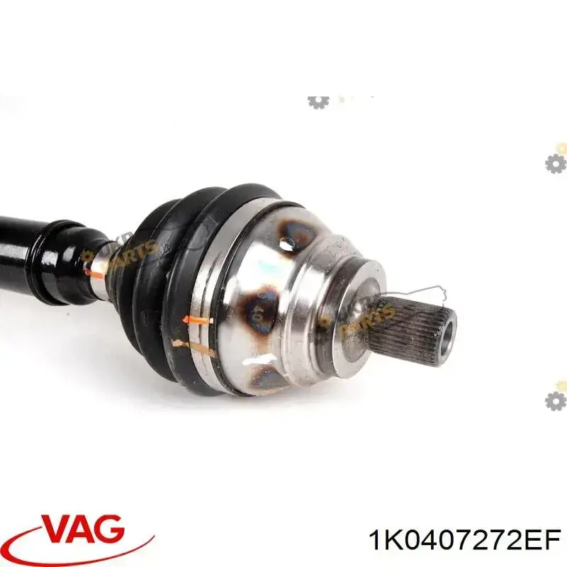 Comprar 1K0407272EF VAG Semieje delantero derecho