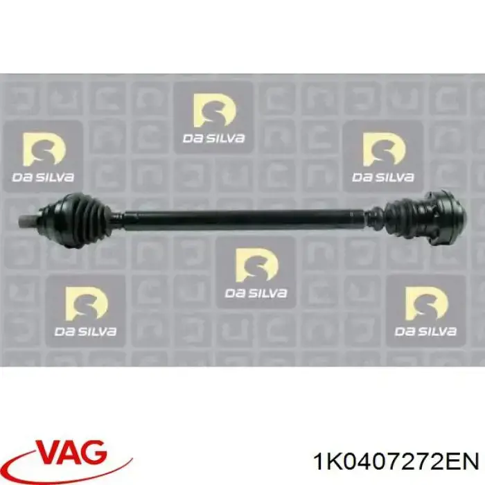 Árbol de transmisión delantero derecho VAG 1K0407272EN precio, desde 118,77 USD