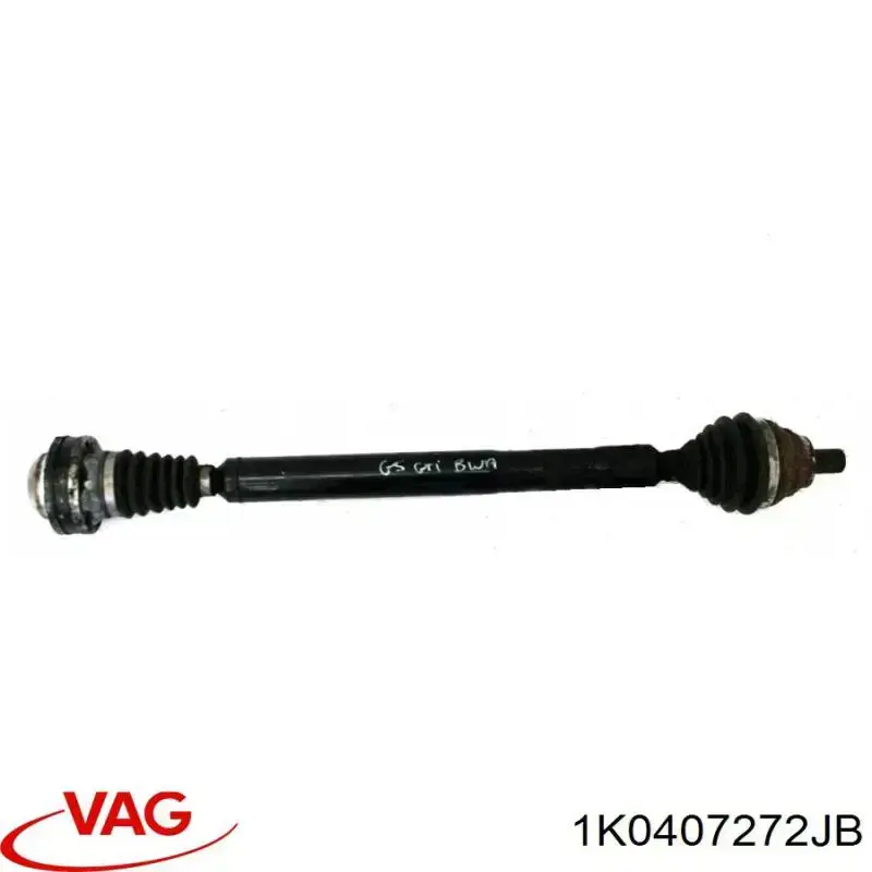Semieje delantero derecho VAG 1K0407272JB precio, desde 60,24 EUR