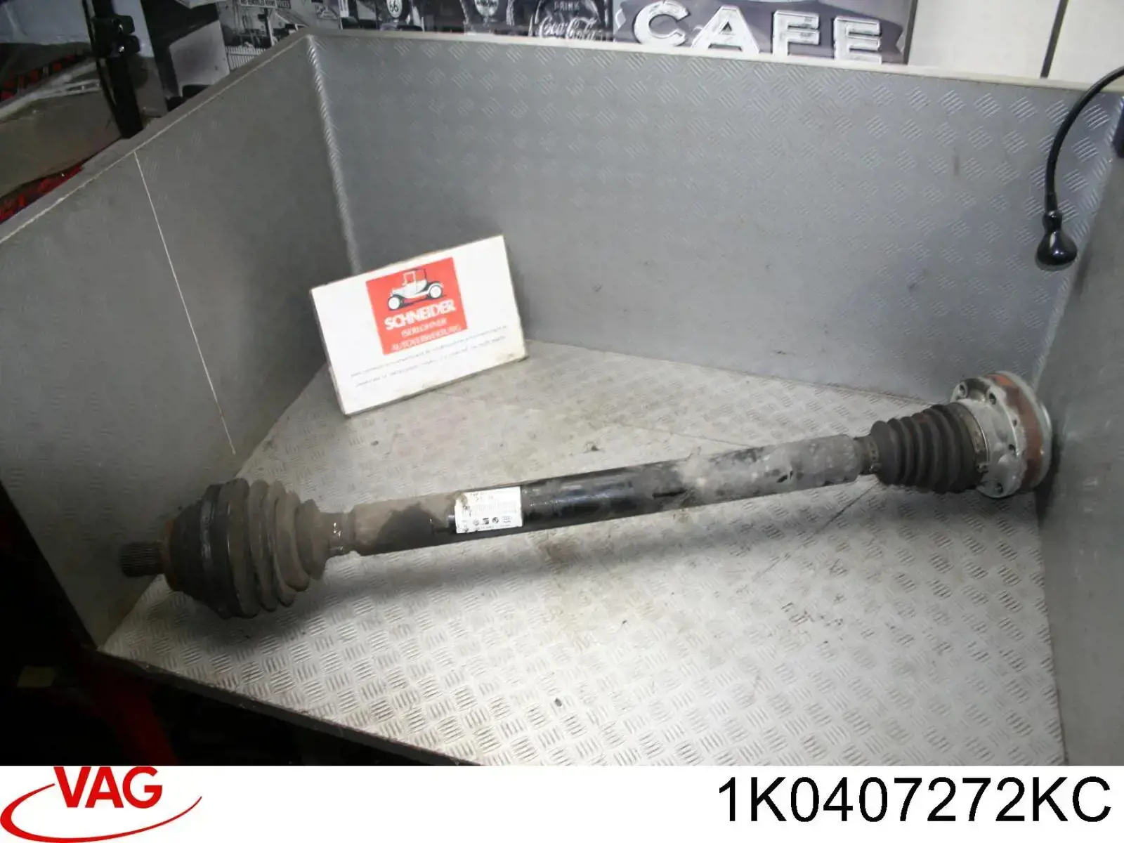 Semieje delantero derecho VAG 1K0407272KC precio, desde 89,51 EUR