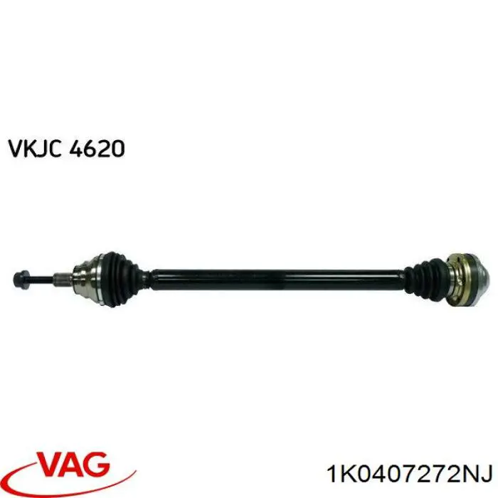 Comprar 1K0407272NJ VAG Semieje delantero derecho