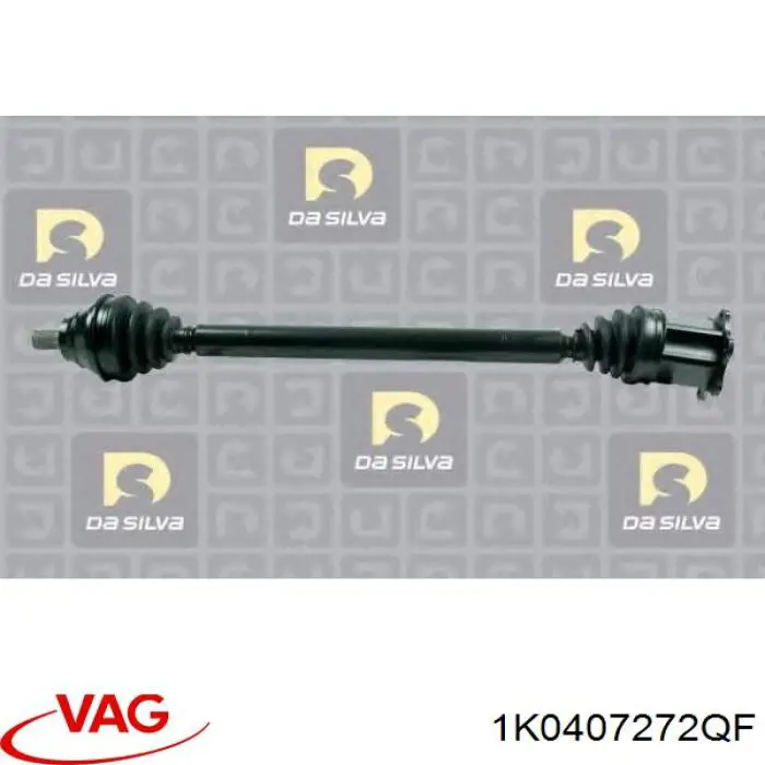 1K0407272QF VAG Árbol de transmisión delantero derecho