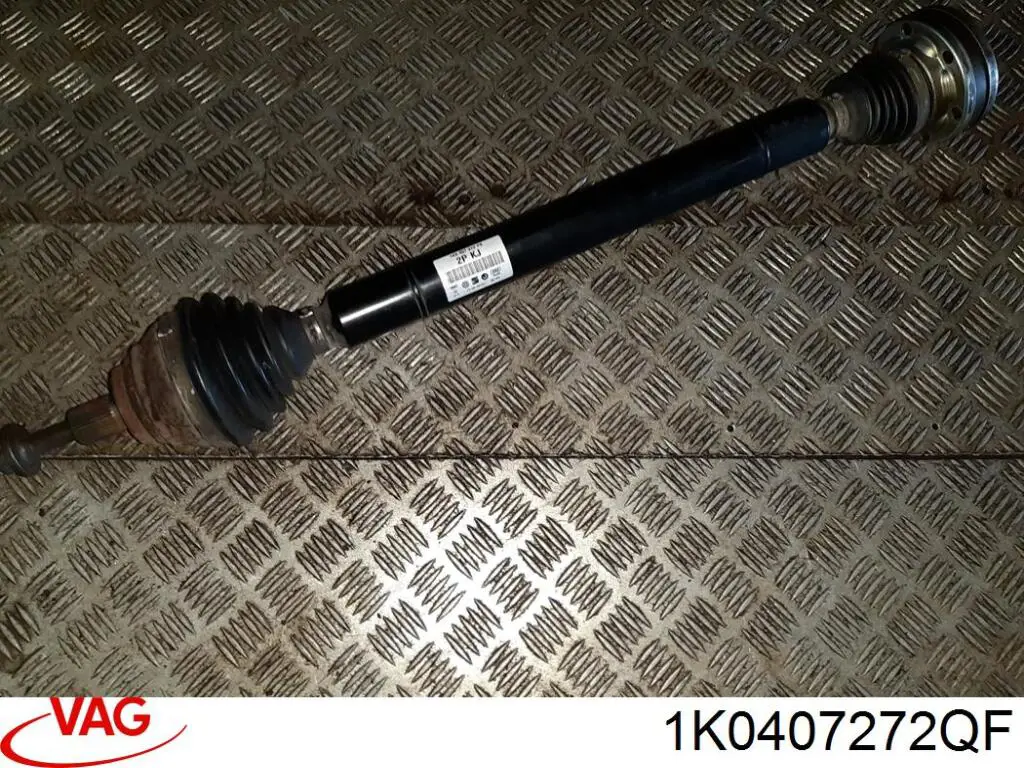 1K0407272QF VAG Árbol de transmisión delantero derecho