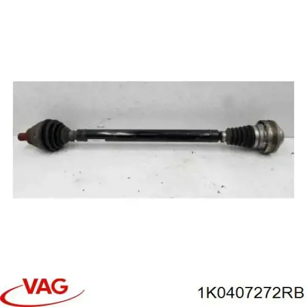 1K0407272RB VAG Árbol de transmisión delantero derecho