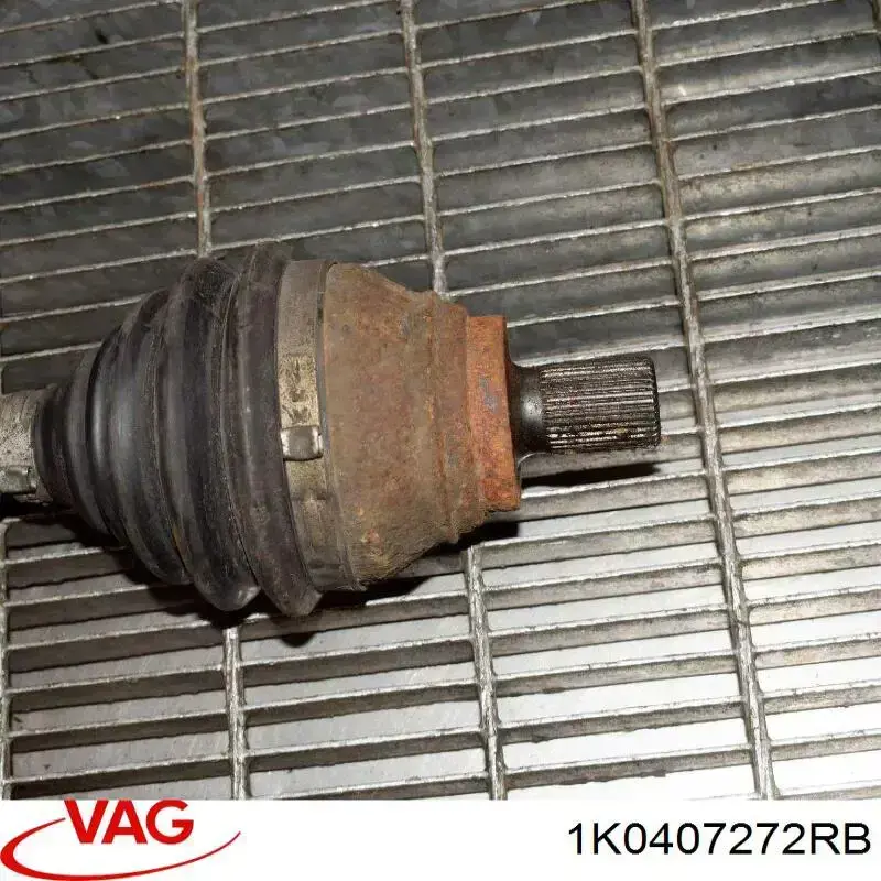 1K0407272RB VAG Árbol de transmisión delantero derecho