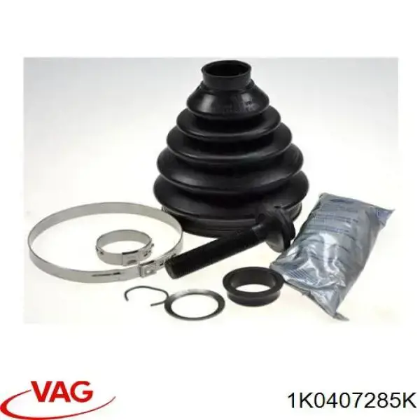 Fuelle, árbol de transmisión delantero exterior Volkswagen Tiguan 1 5N1, 5N2